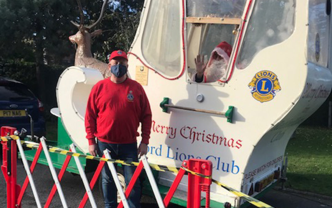 Retford Lions Santa Sleigh route