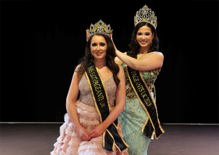 Charlotte takes Ms Eco Pageants UK crown