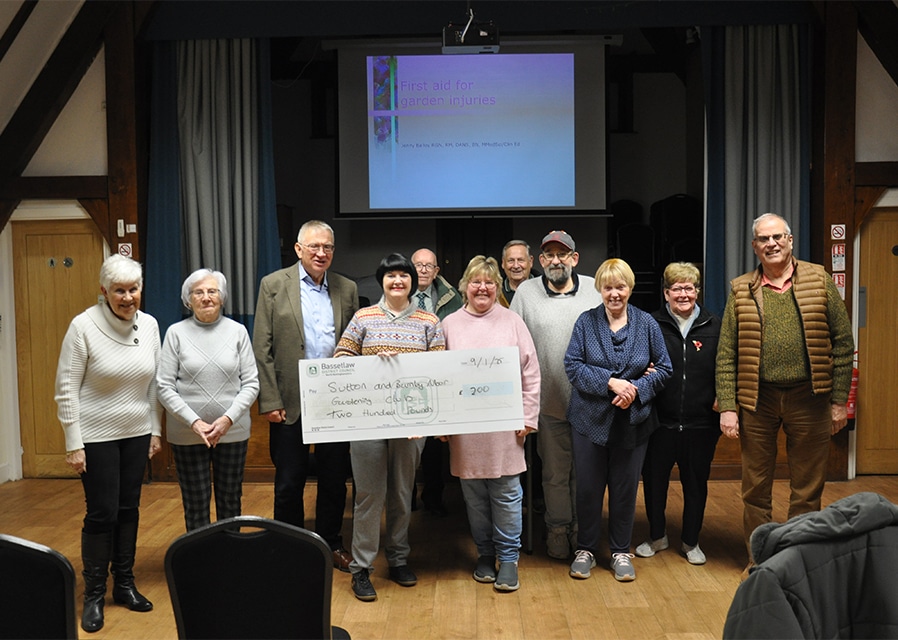 Funding for gardening club